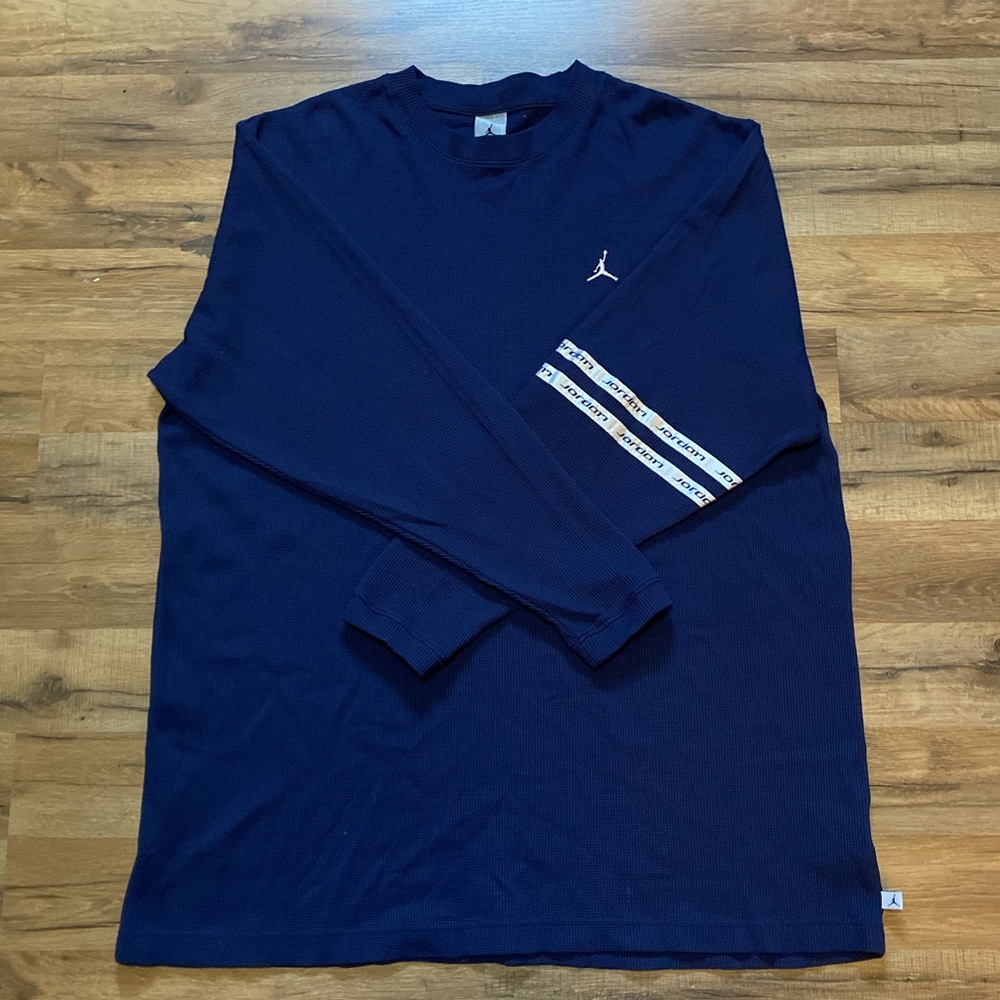 Y2K Jordan Waffle Knit Wrap Around Long sleeve